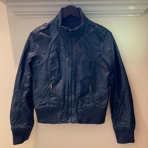 Dollhouse Faux Leather Jacket Ladies